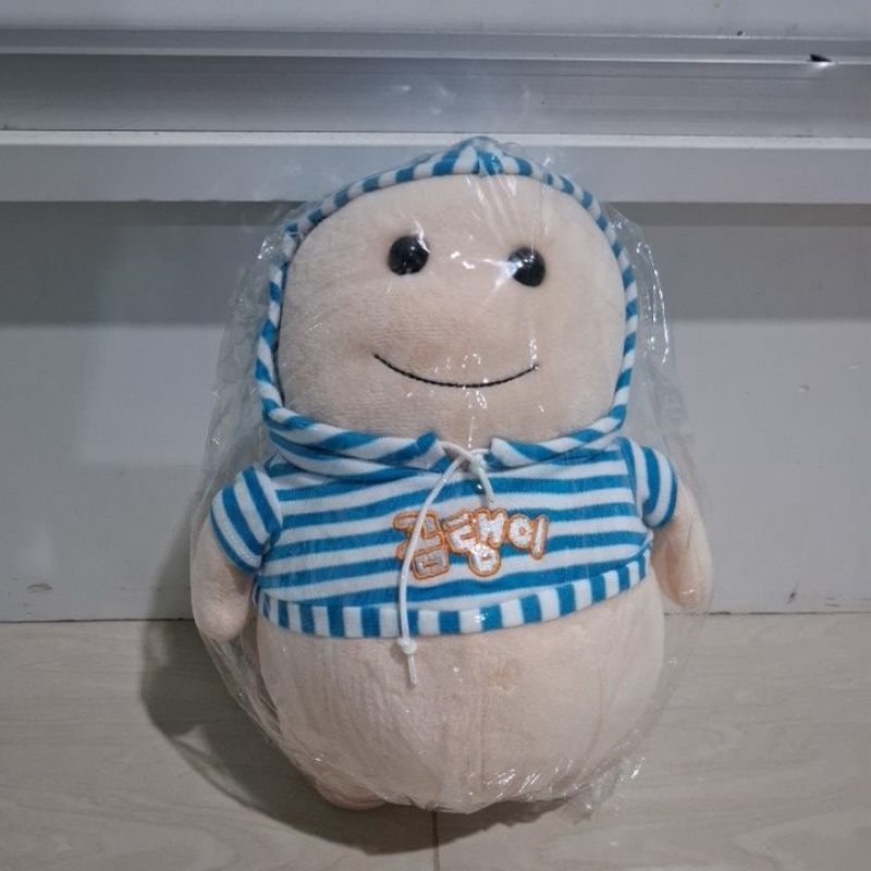 Boneka Jibang baju biru putih