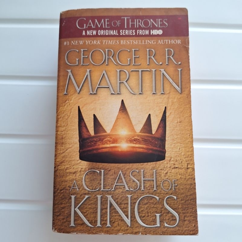 Original Novel A Clash of Kings - George R. R. Martin (English) Game of Thrones