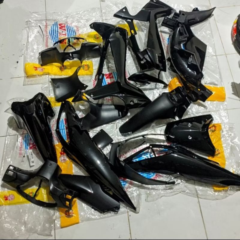 Paket Complite Set Body Full Body Complit Halus + Kasar Honda Supra X 125 Batman (2007-2013) Merk Wi