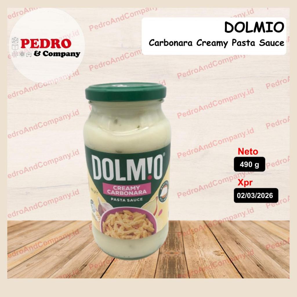 

Dolmio carbonara creamy pasta sauce 500 gram - saus karbonara krim