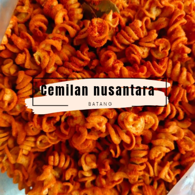 

cemilan murah macaroni ulir