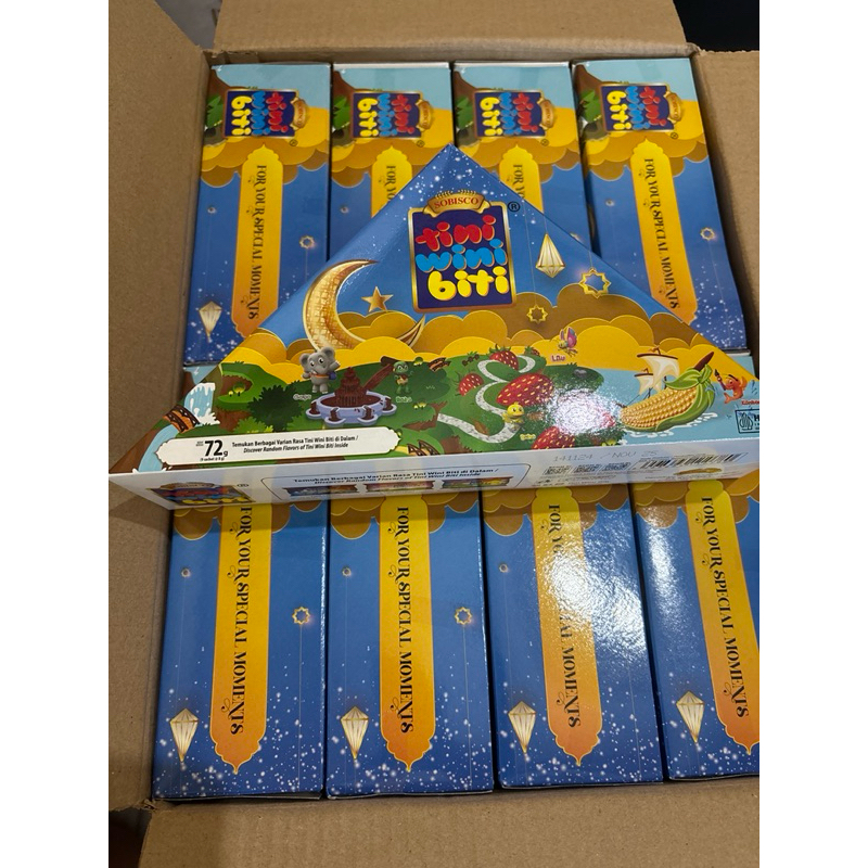 Sekarton Tini Wini Biti Special Edition 72gr parcel hampers lebaran segitiga