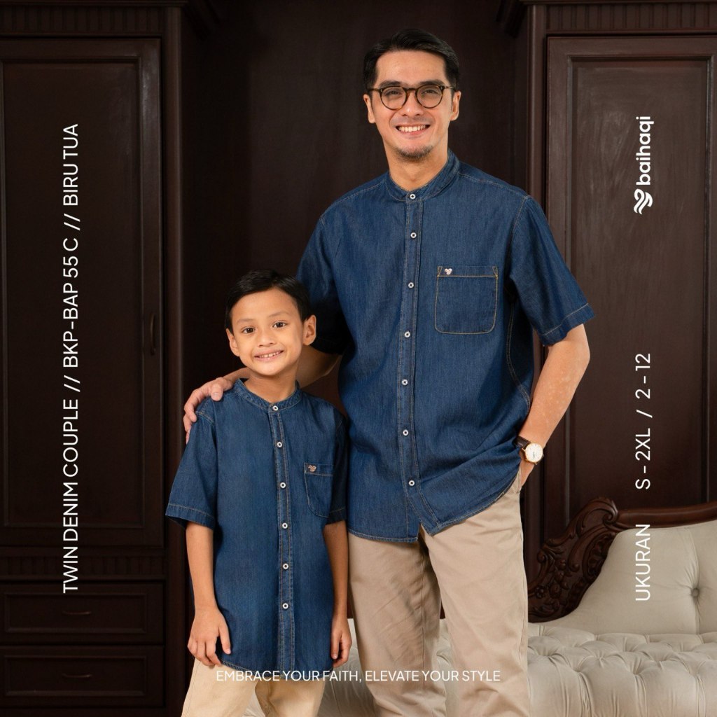 BAIHAQI KEMKO TWIN DENIM COUPLE BKP - BAP 55C