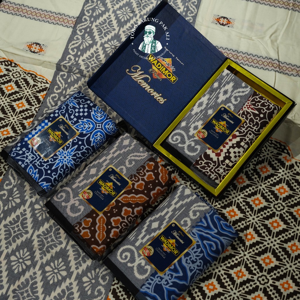 Sarung Pak Ali - Sarung Wadimor Primer Memories /Sarung Pria/Sarung Dewasa