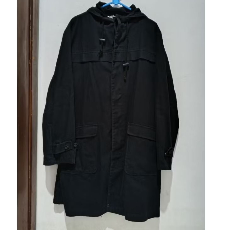 Jaket coat hoodie pria panjang brand CPA size XL