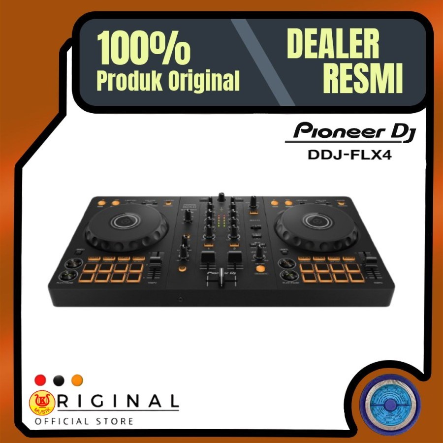 Pioneer DDJ FLX-4 DJ DDJ FLX 4 Controller For Multiple Device Application FLX4