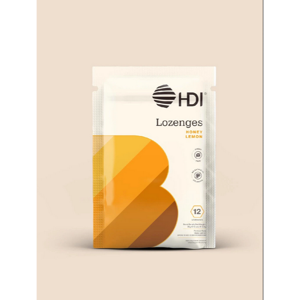 

Permen Lozenges Honey Elderflower, Lemon Original