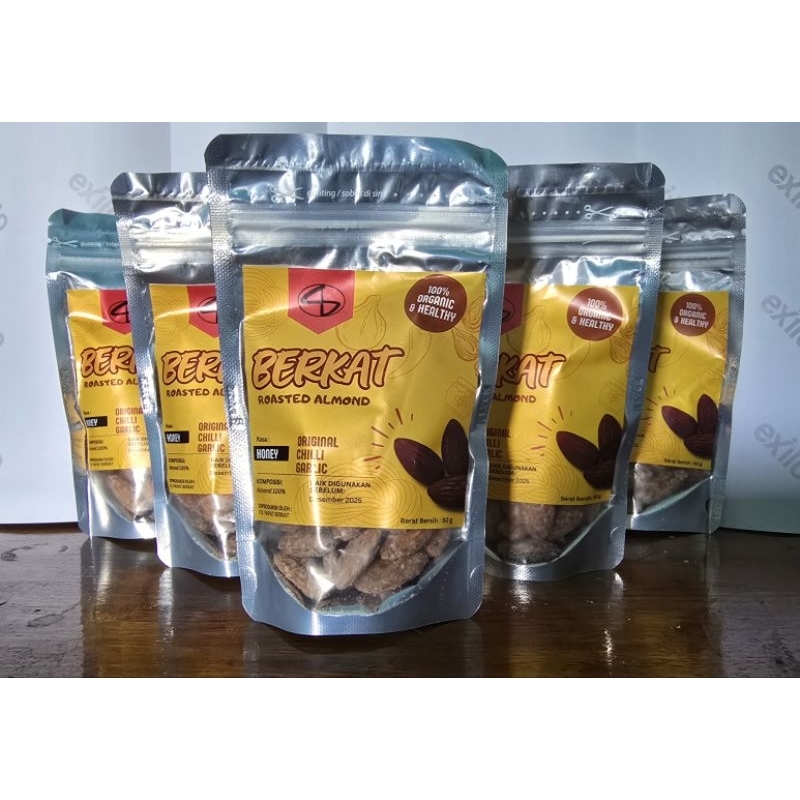 

almond panggang madu ( honey) 50gr