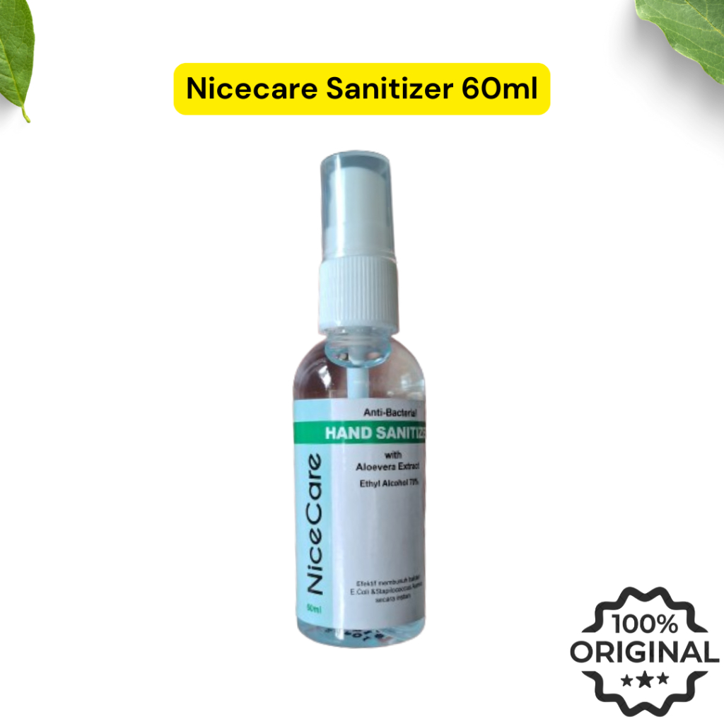 Nicecare Sanitizer 60ml Hand Sanitizer Spray