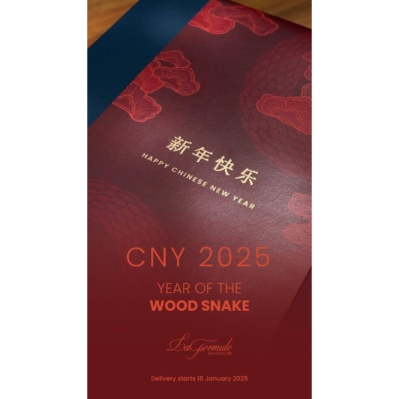 

La Formule CNY 2025 Year of The Wood Snake *(Lihat Deskripsi)