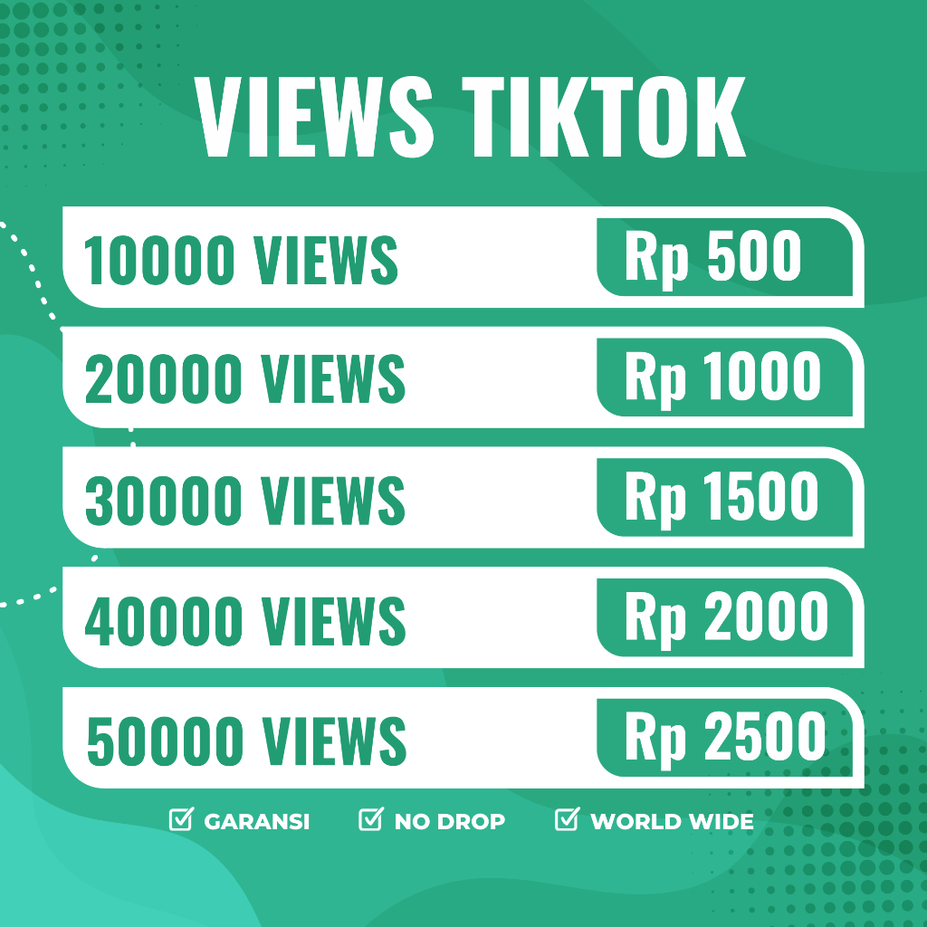 View Tiktok Fyp Views Tiktok Viewer Permanen No Drop Best Quality Free Refill