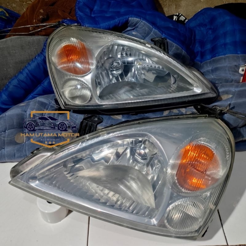 headlamp lampu depan Aerio original