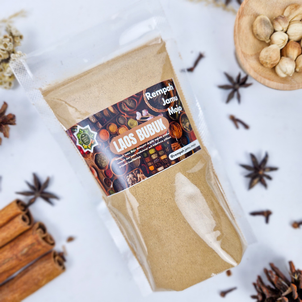 

Lengkuas Bubuk 100gr / Laos Bubuk / JSR 100% KUALITAS PREMIUM