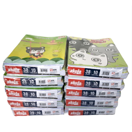 

RB Buku Tulis Sekolah 38 Lembar / Buku Skola Isi 38 Lembar