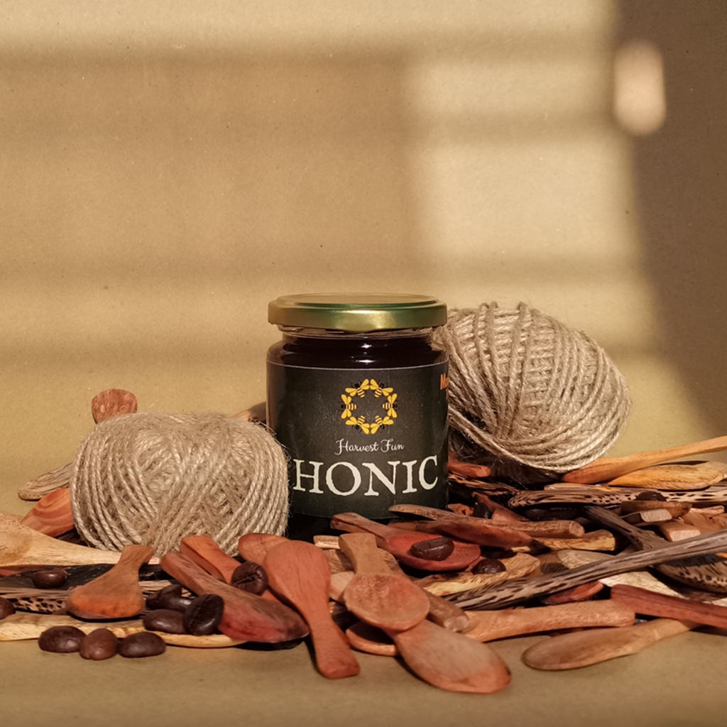 

Honic Madu Kelulut Lebah Tetragonula laeviceps Jar 220 ml