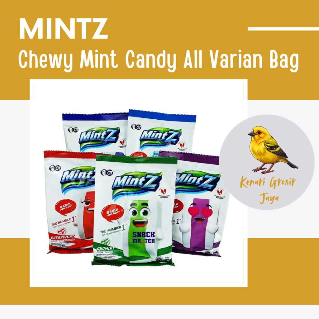 

Mintz Permen Mint Chewy All Varian Isi 50 Pcs