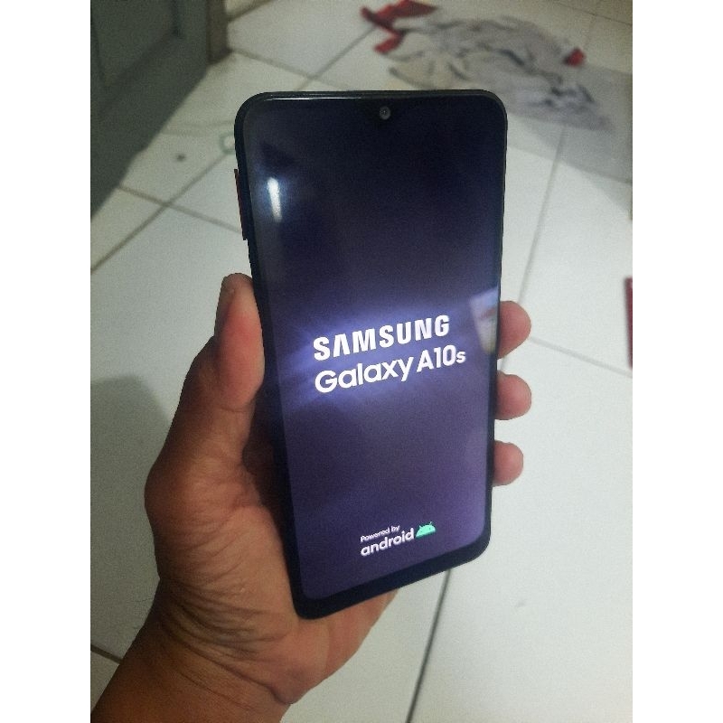 lcd samsung a10s ori copotan