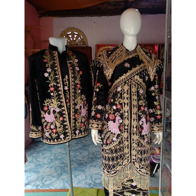 BAJU PENGANTIN ADAT MINANG PADANG MODERN BODRIR SUJI