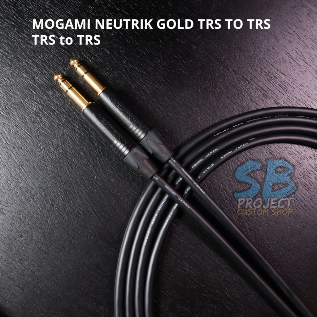 KABEL MONITOR MOGAMI NEUTRIK GOLD TRS