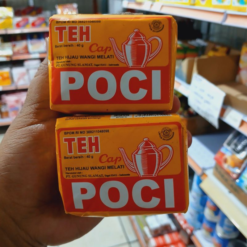 

Teh Poci hijau rasa melati ( cem-ceman)