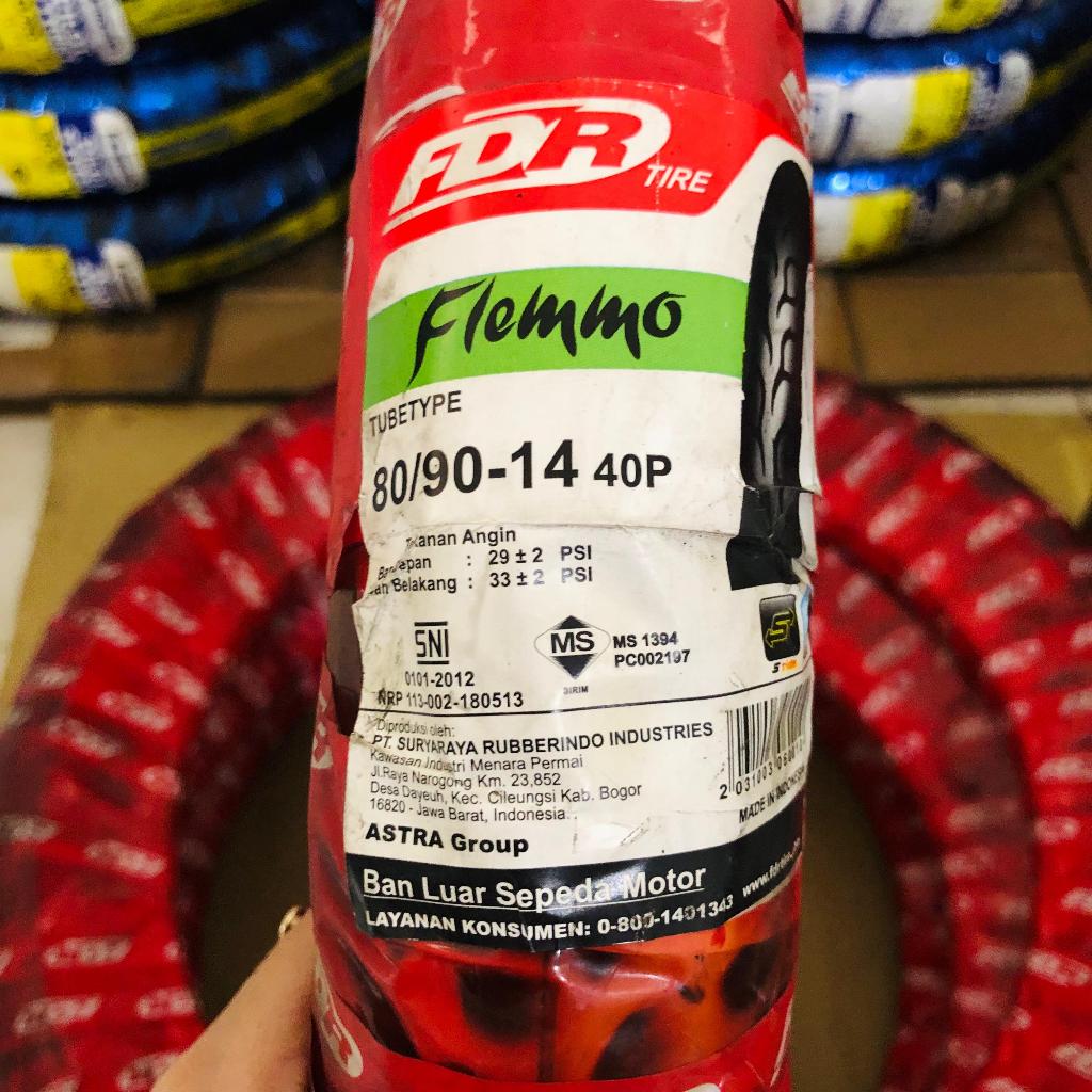 BAN LUAR FDR R14 80/90 FLEMMO