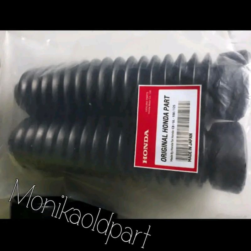 KARET SHOCK DEPAN CB GL 100 125 KARET BOOT SHOCK DEPAN CB100 GL125 ORIGINAL