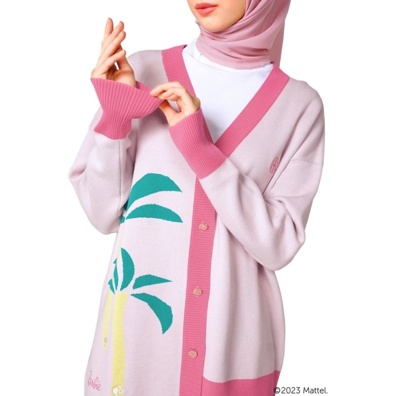 Cardigan Nada Puspita x Barbie (NEW)