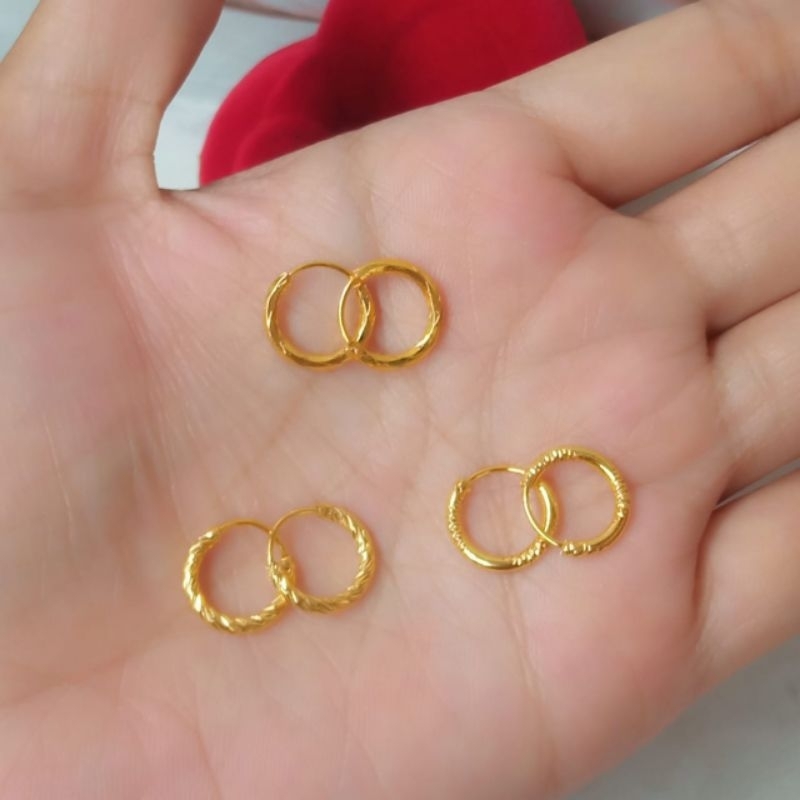 anting anak motif anting bayi xuping