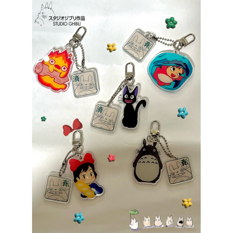 Gantungan Ghibli Studio | Keychain Ghibli