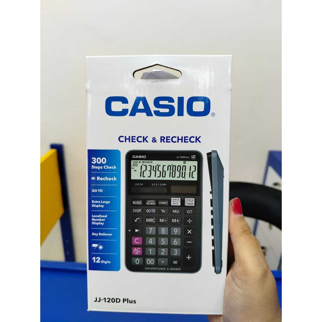 

CASIO - Calculator JJ-120 D Plus