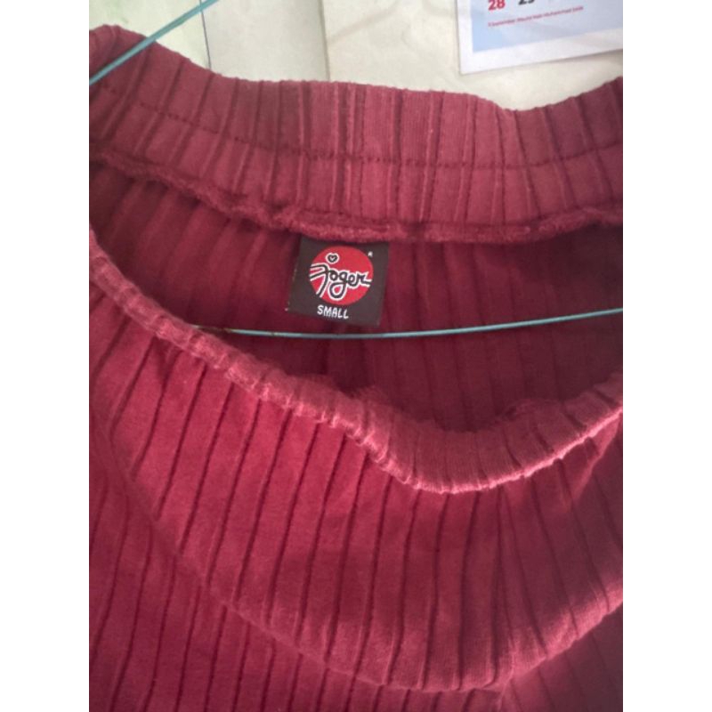 preloved set knit joger