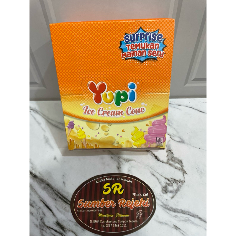 

YUPI ICE CREAM CONE ISI 24 pcs