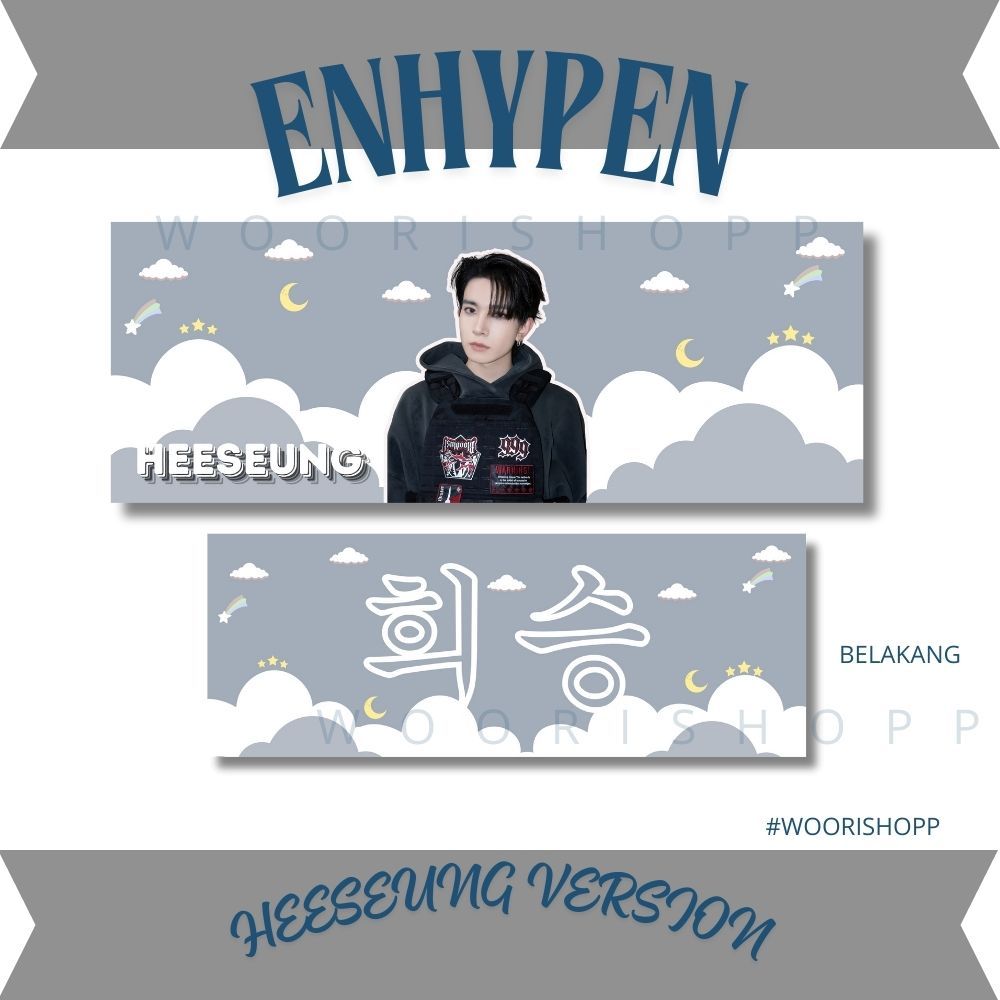 HAND BANNER ENHYPEN YOU 2SISI KPOP UNOFFICIAL ENGENE HEESEUNG JAKE JAY JUNGWON NIKI SUNGHOON SUNOO