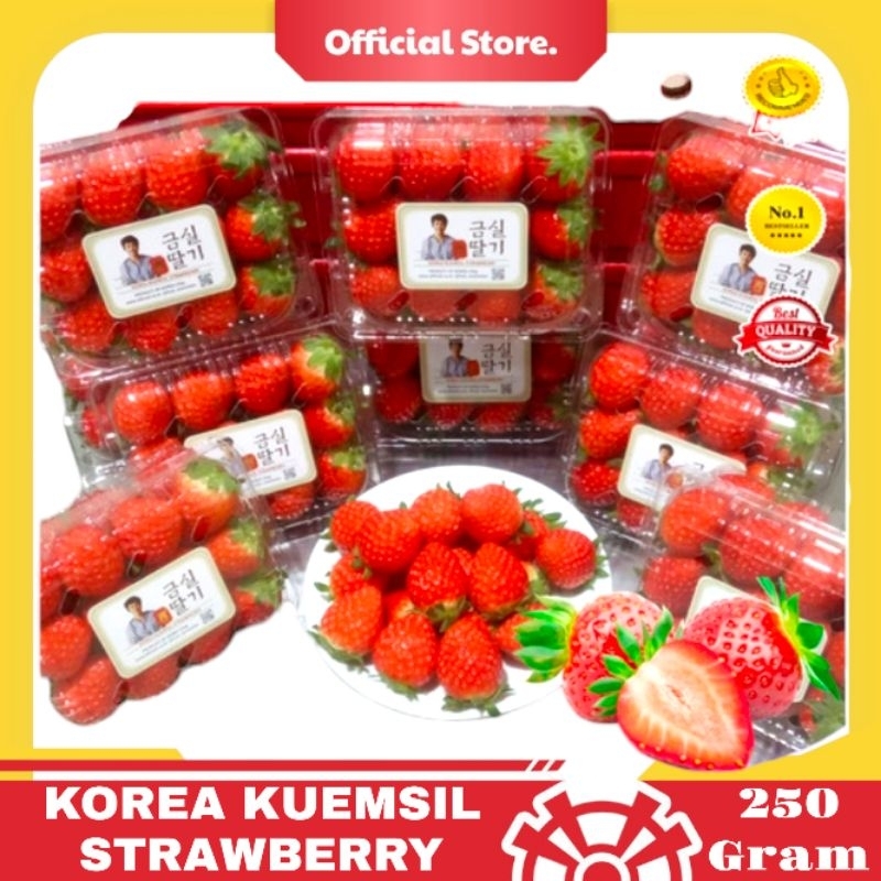 

KOREA KUEMSIL STRAWBERRY 250 GRAM