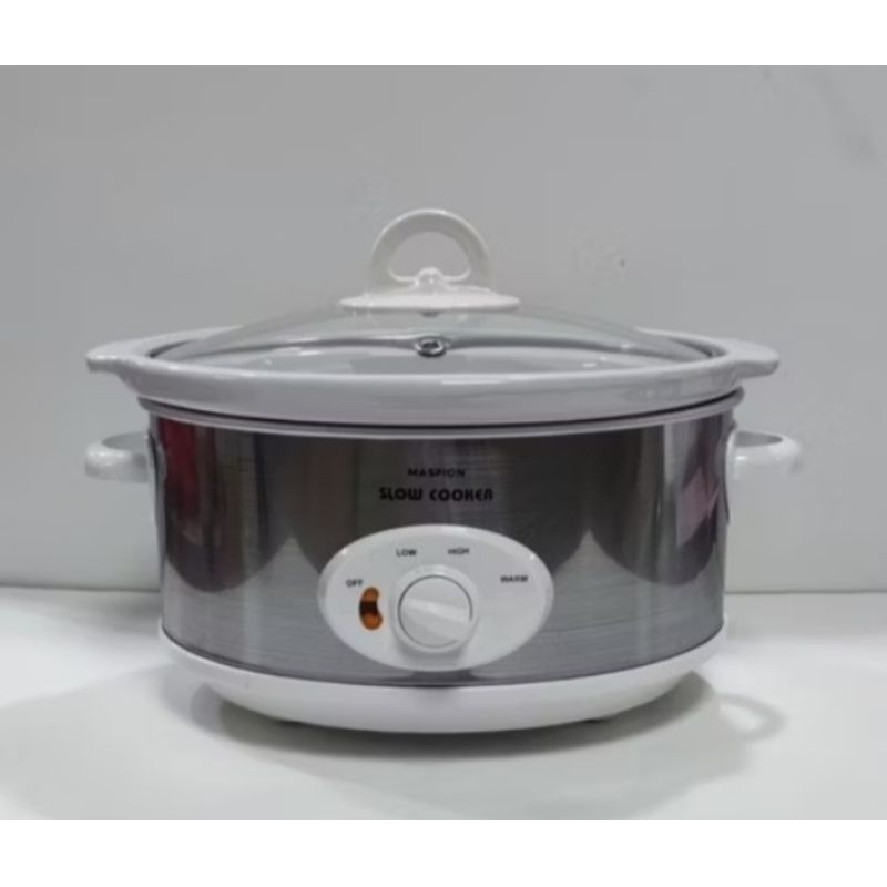 Maspion slow cooker 1835 3,5 liter, 1850 5 liter