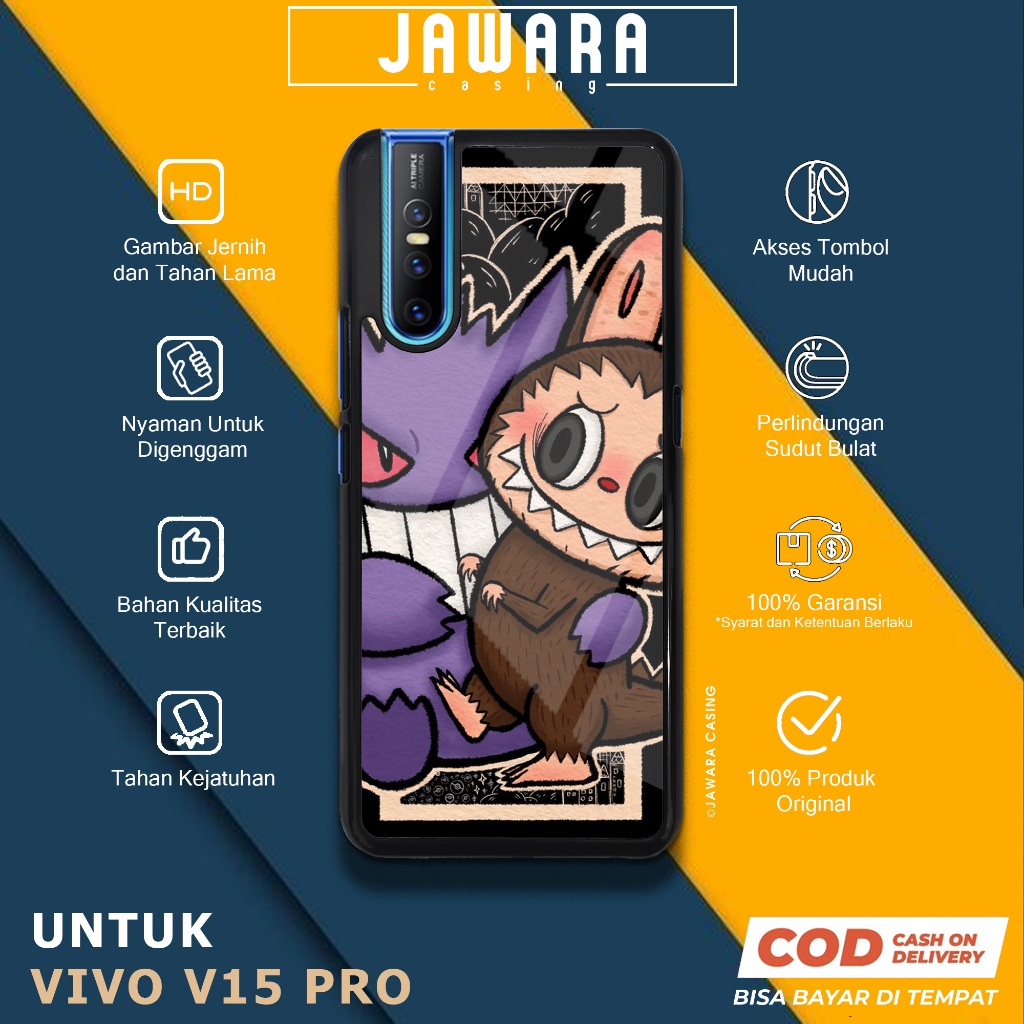 Case Vivo V15 Pro Casing Vivo V15 Pro [LBBU] Premium Case Glossy Case Hp Vivo Jawara Casing Hp Vivo 