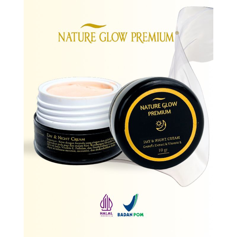 Nature Glow Premium Cream 2in1 ampuh pemutih kusam flek hitam jerawat glowing