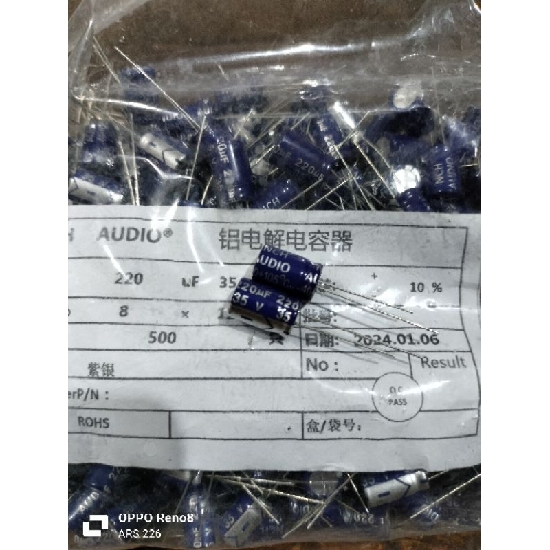 NCH Audio 220uf 35V