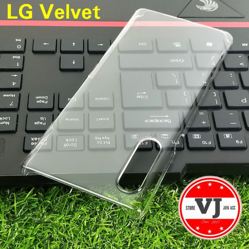 Hardcase Crystal LG Velvet Case PC Transparan LG Velvet