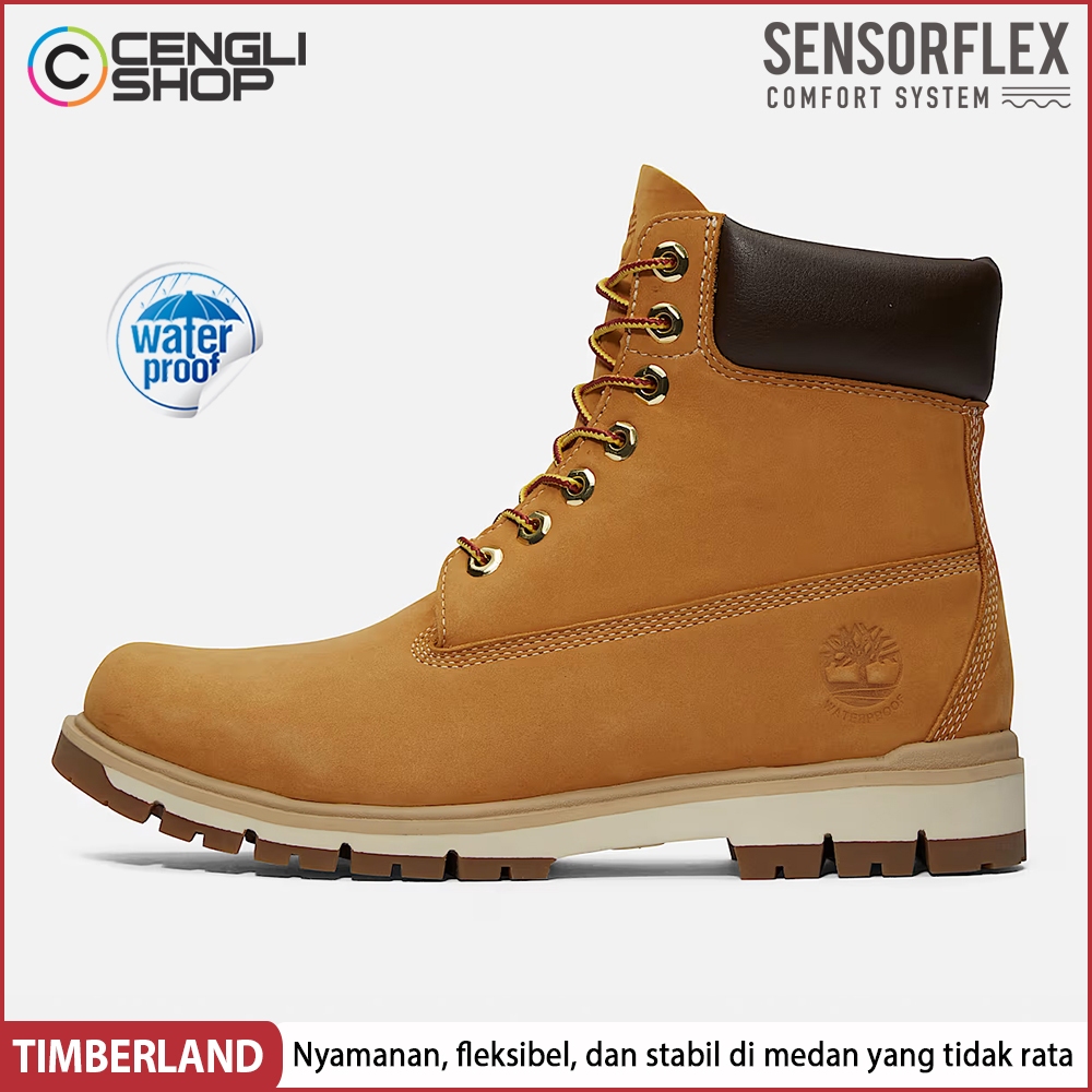SEPATU TIMBERLAND BOOT PRIA ORIGINAL BOOTS KULIT ASLI ORI WATERPROOF TM80