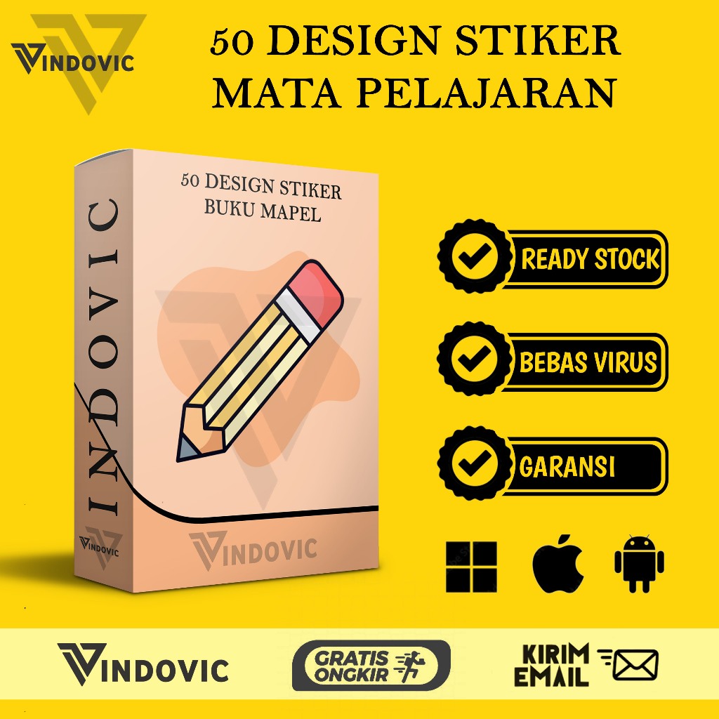 

50 DESIGN STIKER MATA PELAJARAN