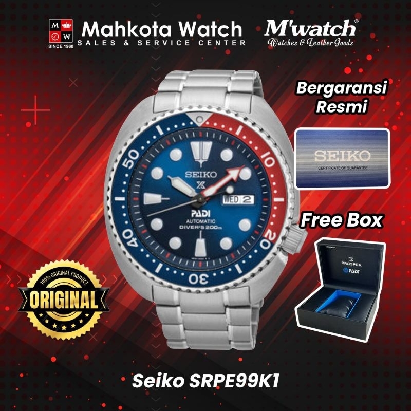JAM TANGAN PRIA SEIKO PROSPEK TURTLE SRPE99K1 ORIGINAL