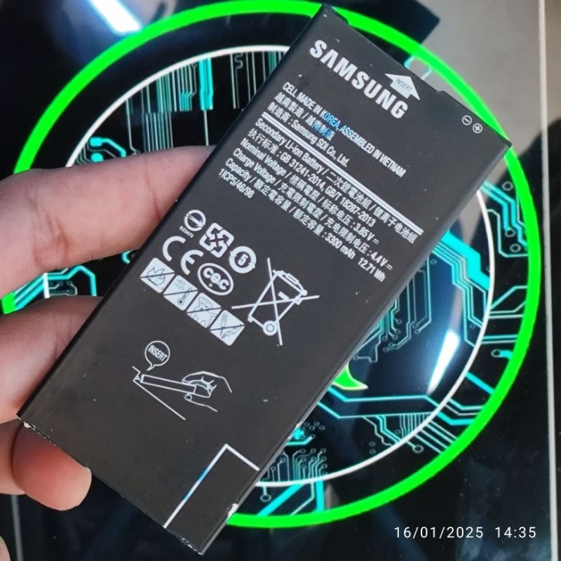 Batre SAMSUNG Galaxy J6 Plus , J7 Prime [ Copotan ]Tested✓