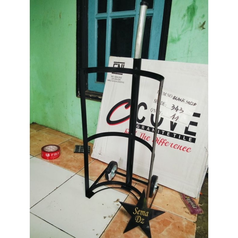 TROLI GAS3KG 4SUSUN/TROLI GAS TANPA DIANGKAT/TROLI KUAT