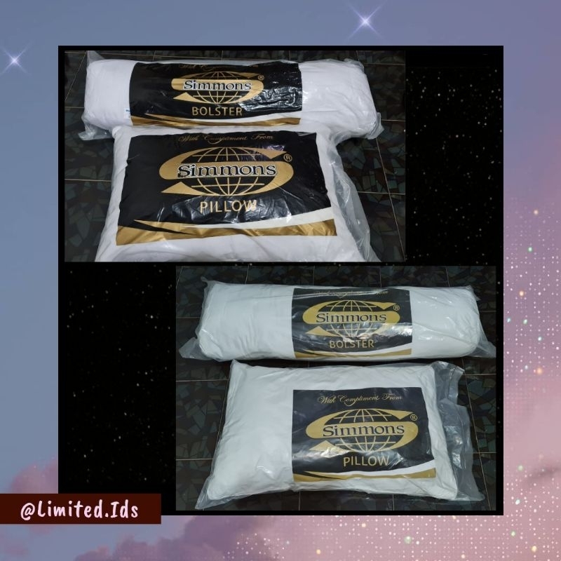 [HARAP BACA DESKRIPSI, KEMASAN RANDOM] ORI Bantal / Guling Branded Simmon, King Koil,  Dreamline, Se