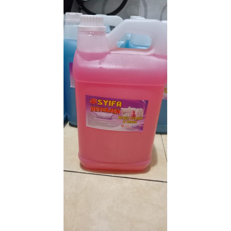 Sabun cair detergen molto pink 5Liter