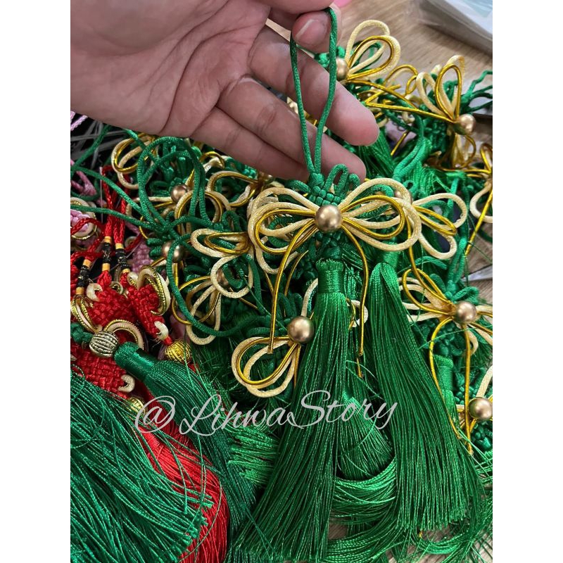 

1 PC- TASEL ANYAM TENGAH PITA | TASEL IMLEK | CHINESE TASSEL