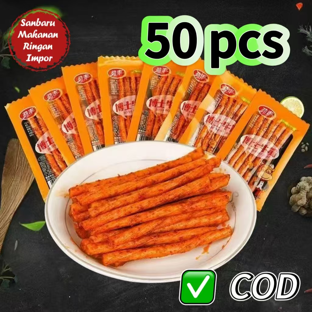 Halal  /Grosir   Stik Pedas Stik Pedas Halal Makanan Halal Murah Makanan Pedas Khas Cina Halal Makan