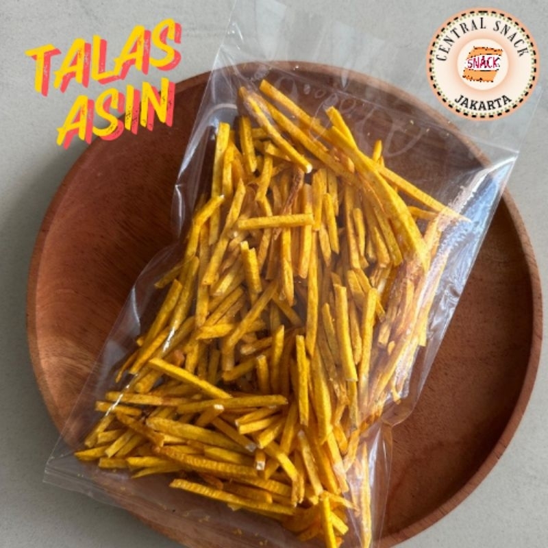 

[Ready Stock] Talas Asin premium 100 gr snack cemilan jajanan murah