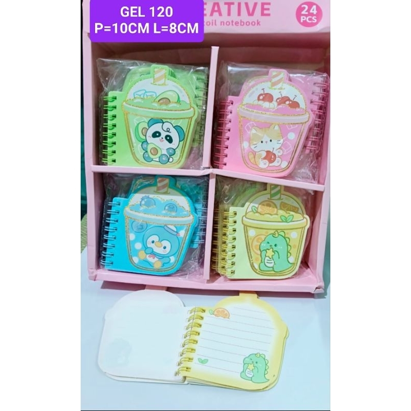 

NOTEBOOK BUKU CATATAN BUKU AGENDA BUKU DIARY BUKU TULIS MOTIF LABUBU KARAKTER BOBA